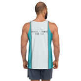 Eco Warrior Men's Tank Top - back view.